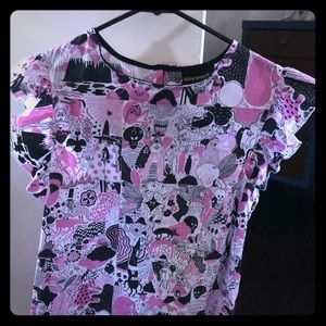 Nooworks Howell Ruffle Top Brand New!